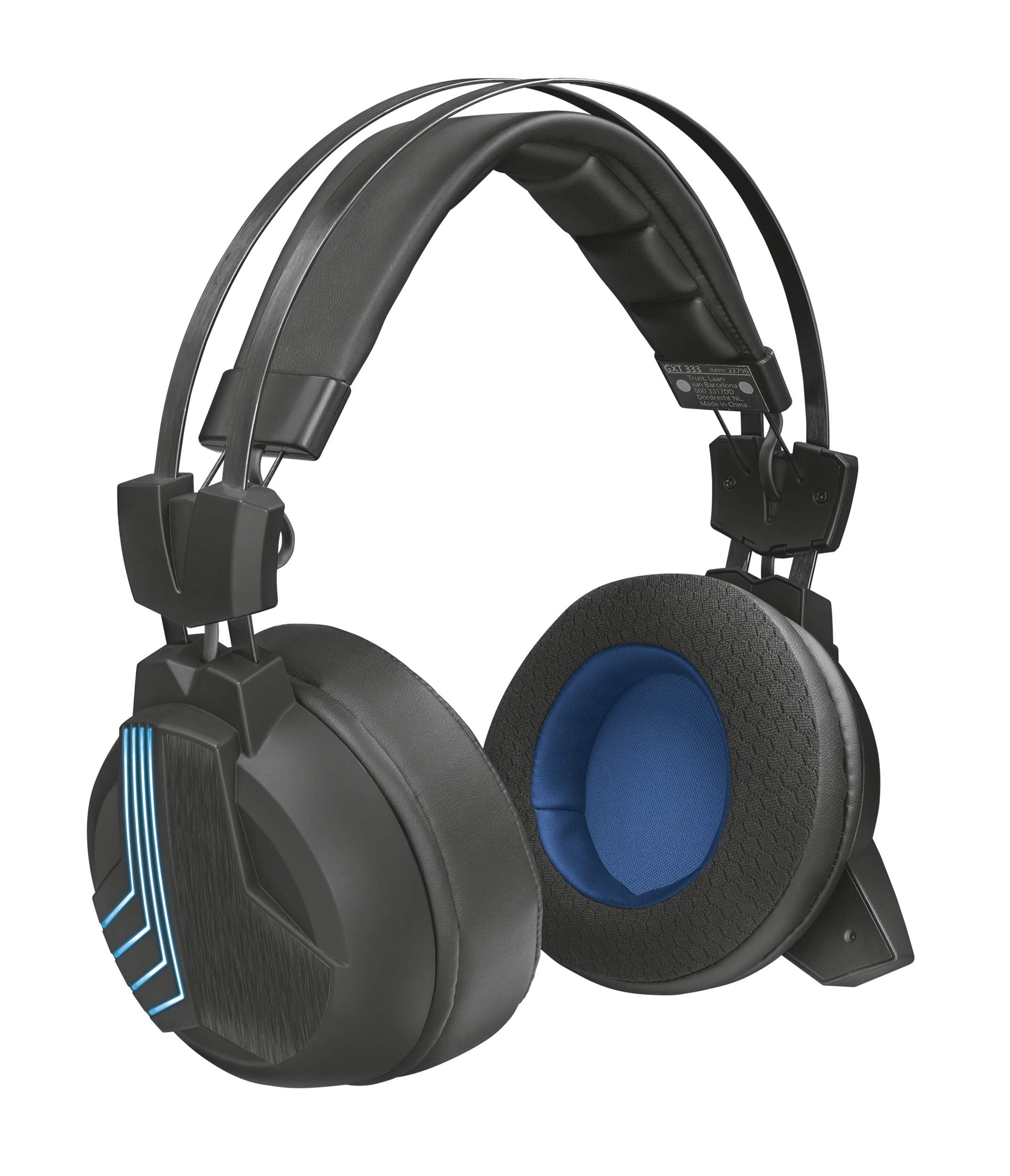 Trust Gaming GXT 393 Magna Casque sans fil avec son surround 7.1 Noir Trust Gaming GXT 393 Magna Casque sans fil avec son surround 7.1 Noir